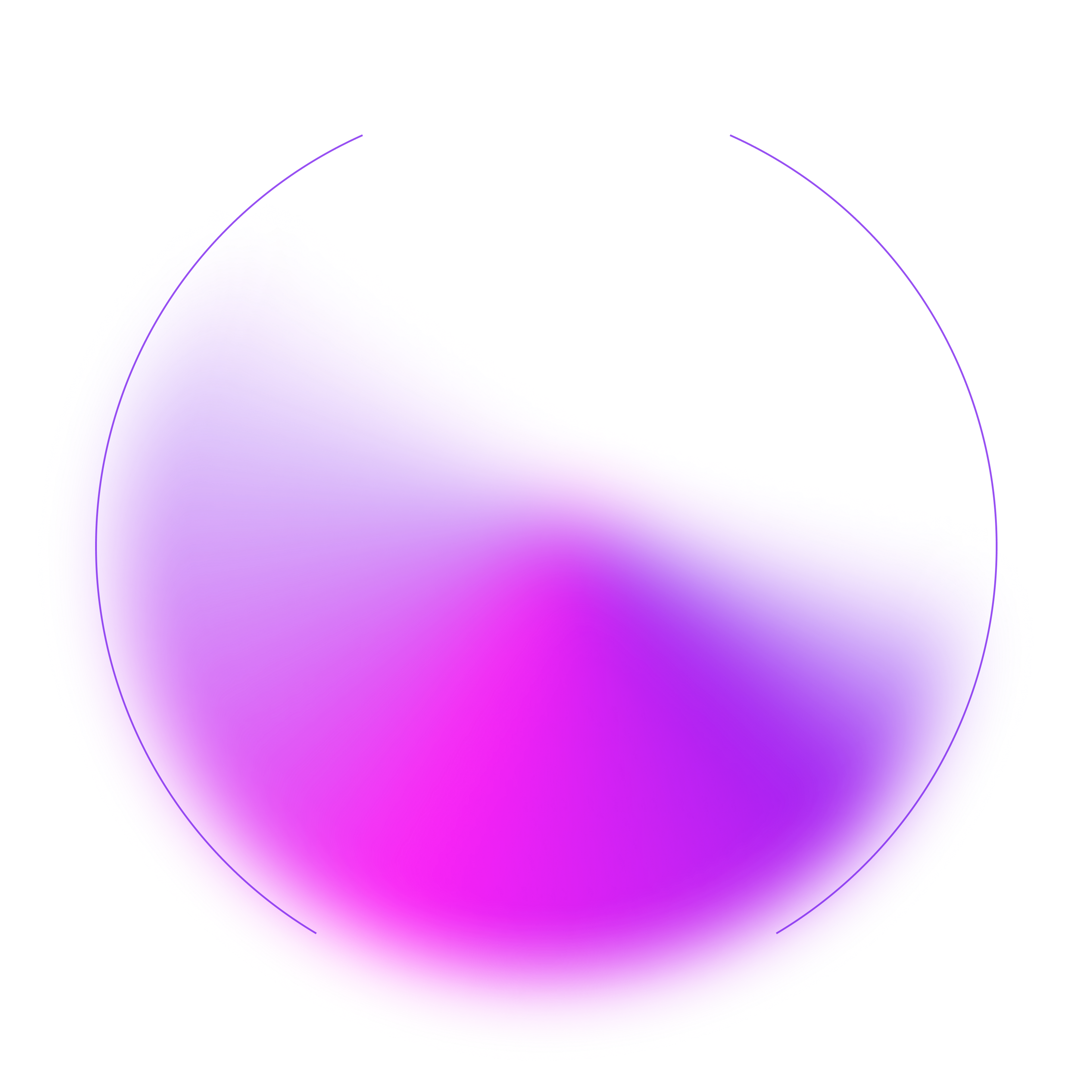 Violet decorative circle